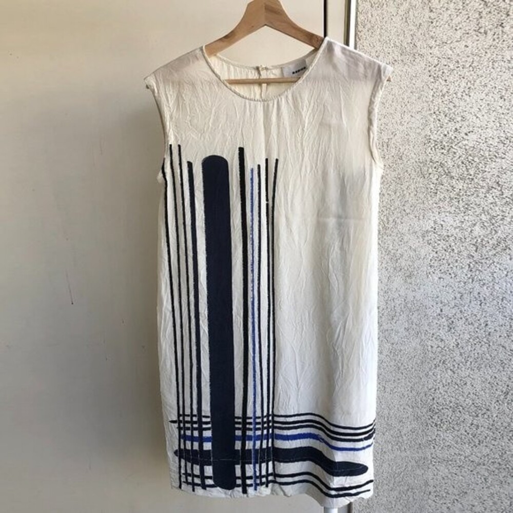 Rodier Natural Silk Dress - White - Size S - Picture 5 of 8